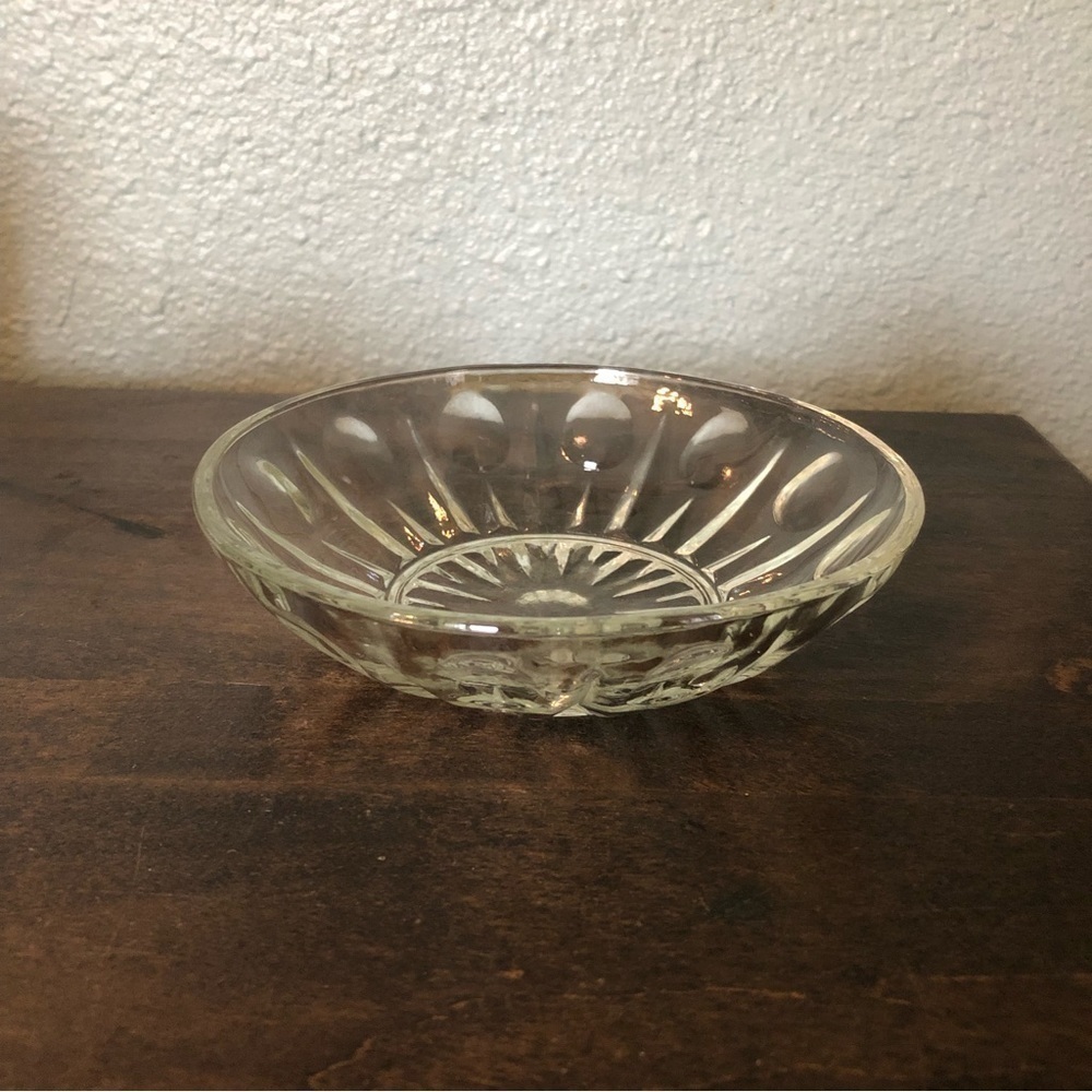 Vintage Glass Small Candy Dish